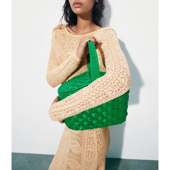 Zara Bags Zara Picnic Basket Handbag Poshmark